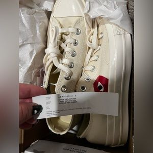 Comme des Garçons PLAY Converse Chuck x Taylor Hidden Heart Low Top sneaker